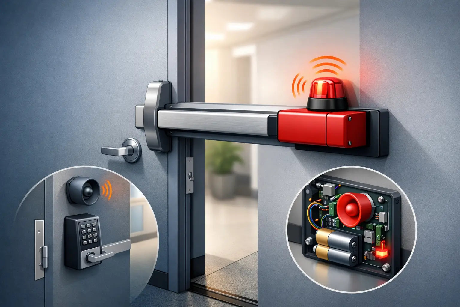 Detex Exit Alarm Door Hardware Explained