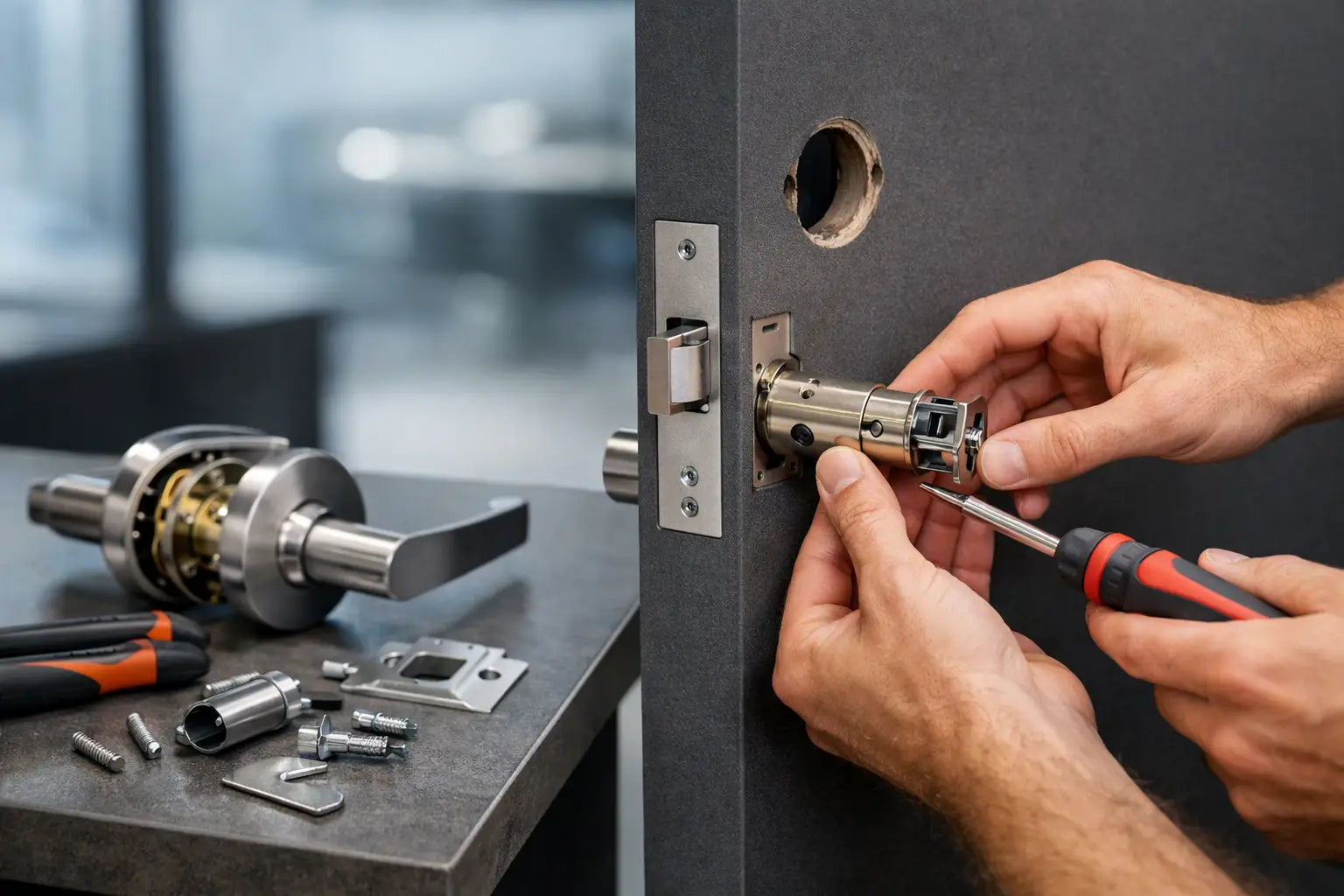 How to Replace Commercial Door Hardware