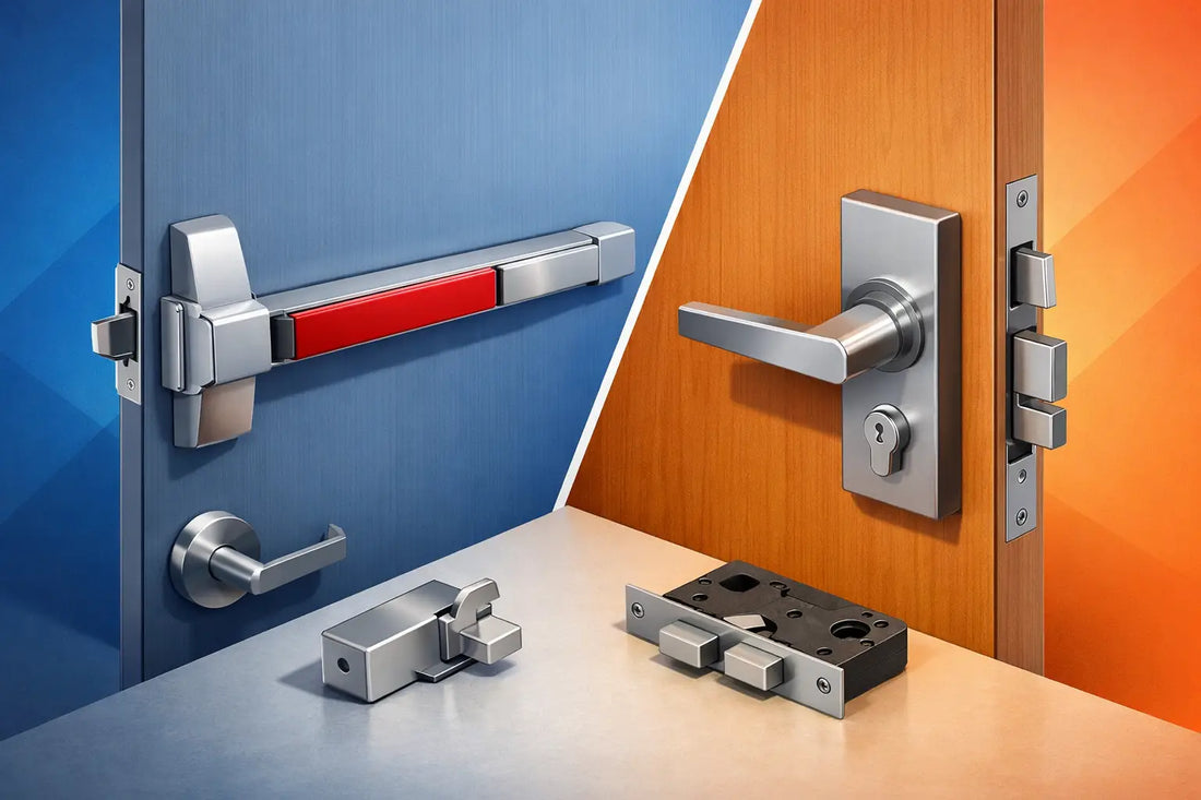 Rim Exit Device vs Mortise: Which Fits?