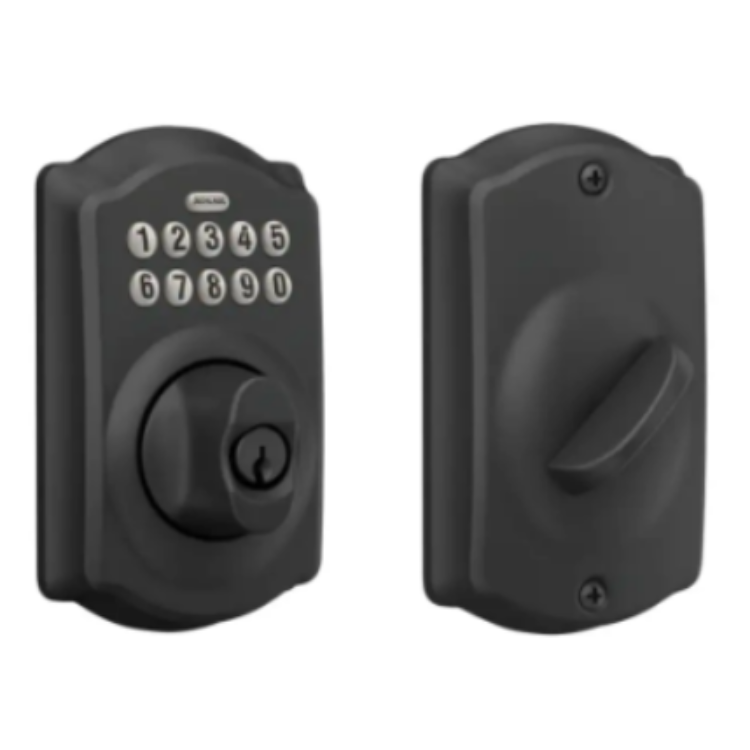 Schlage BE365 Camelot Electronic Entry Door Keypad Deadbolt Lock Rated AAA
