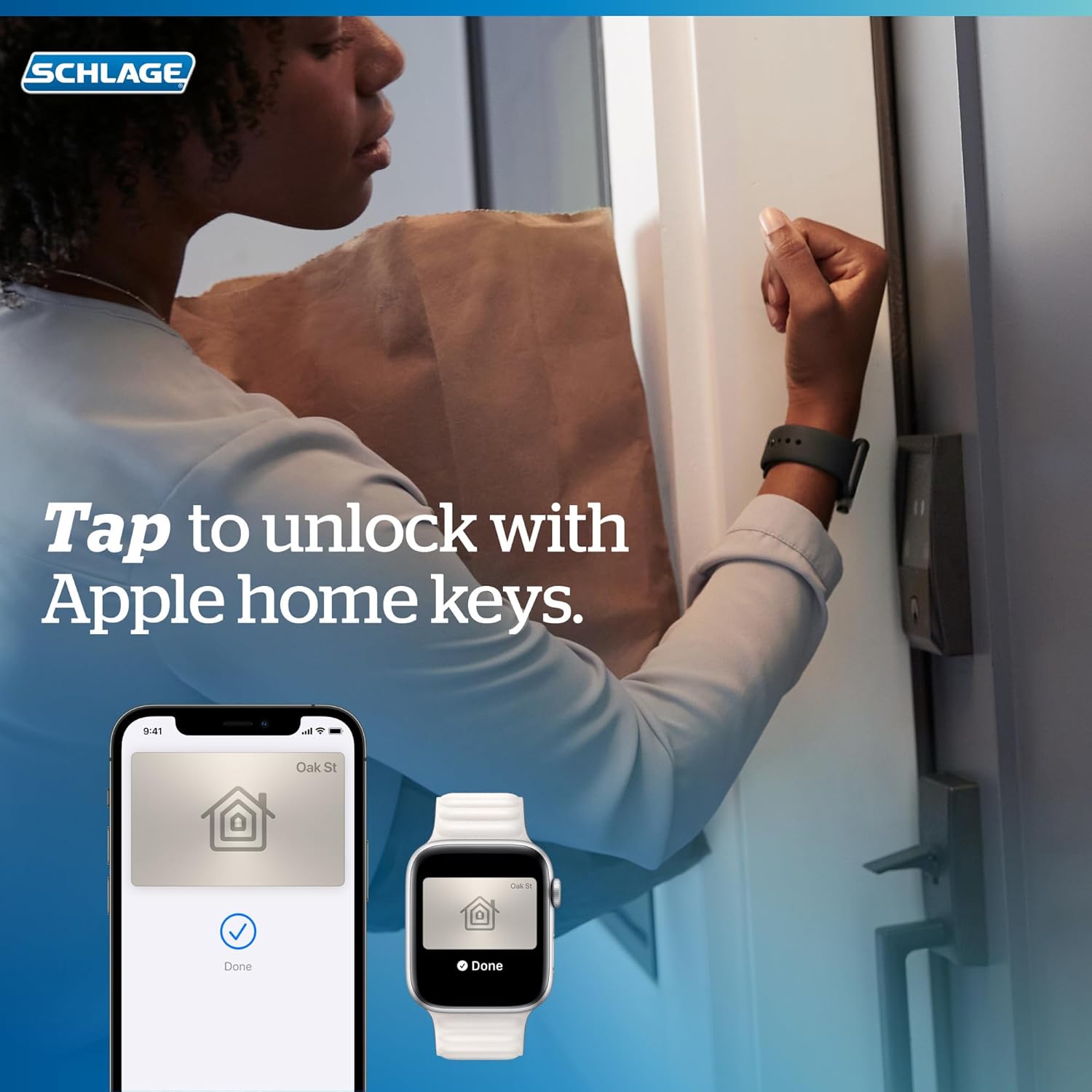 Schlage Encode Plus  - Wi-Fi, Bluetooth, Homekit - Deadbolt - Century Trim