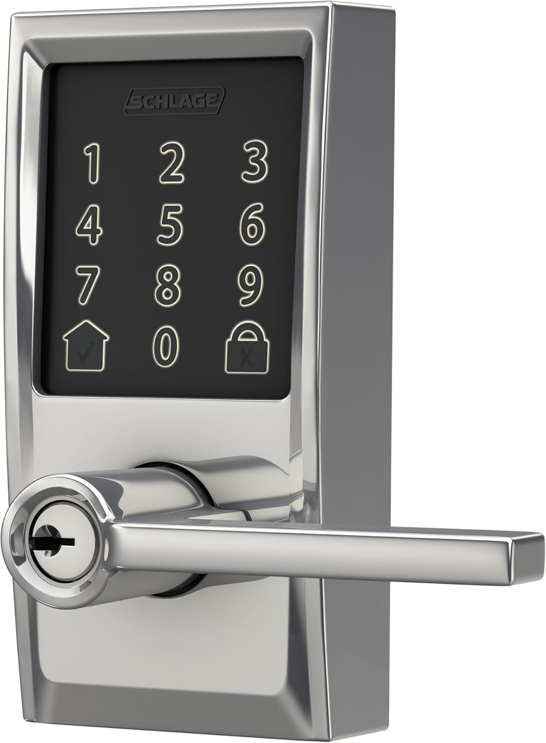 Schlage Encode - Wi-Fi -  Latitude Lever - Century Trim