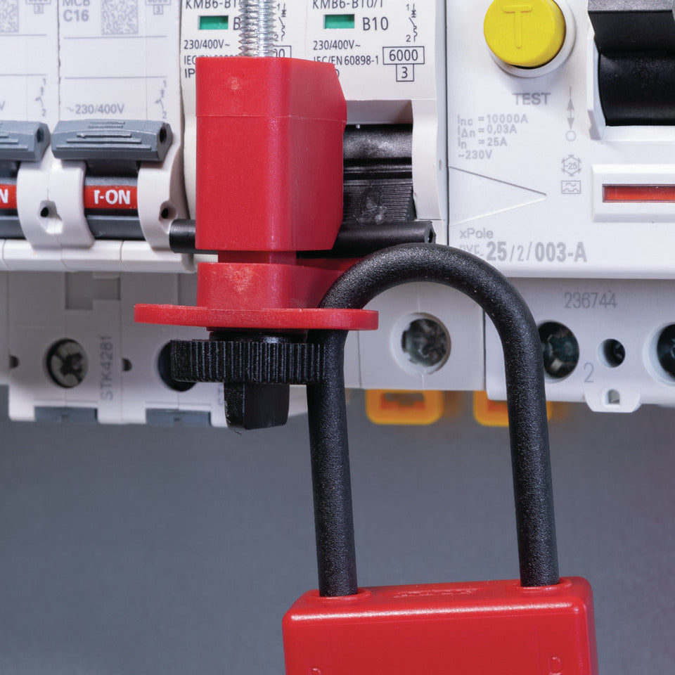 ABUS E222 Multi-Pole Circuit Breaker Lockout | Electrical Lockout Tagout Device