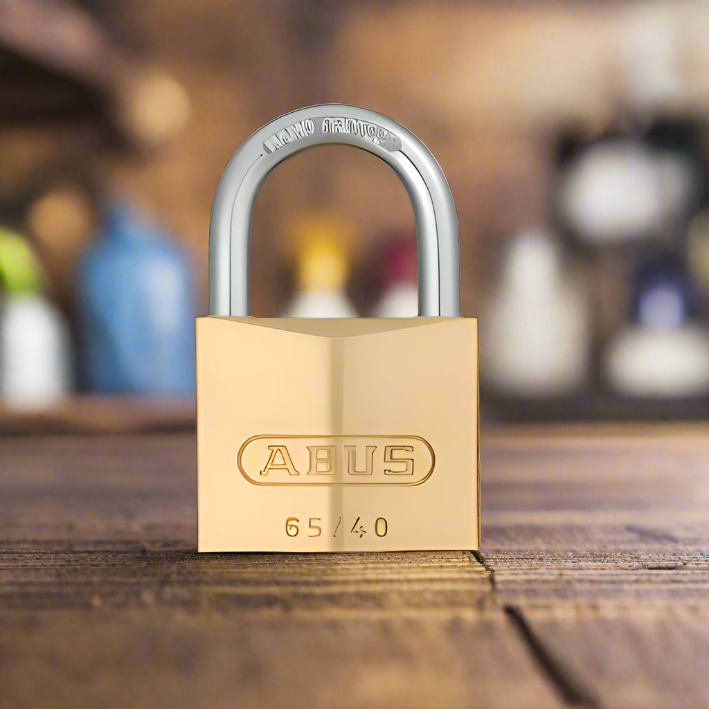Abus 65 Padlock unlocked 