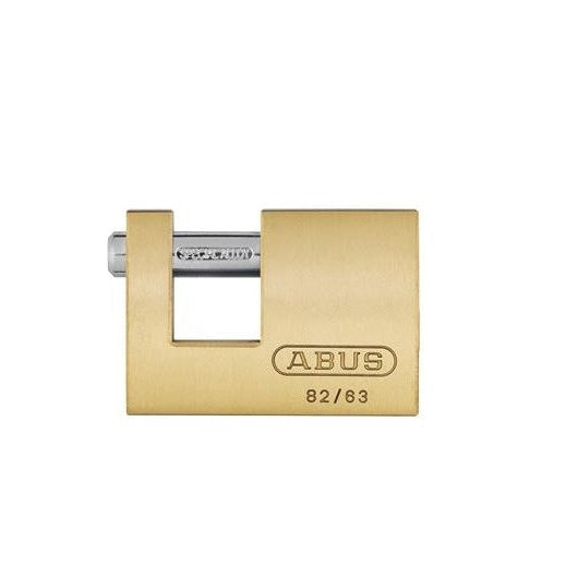 Abus 82 Padlock showcasing durable brass body