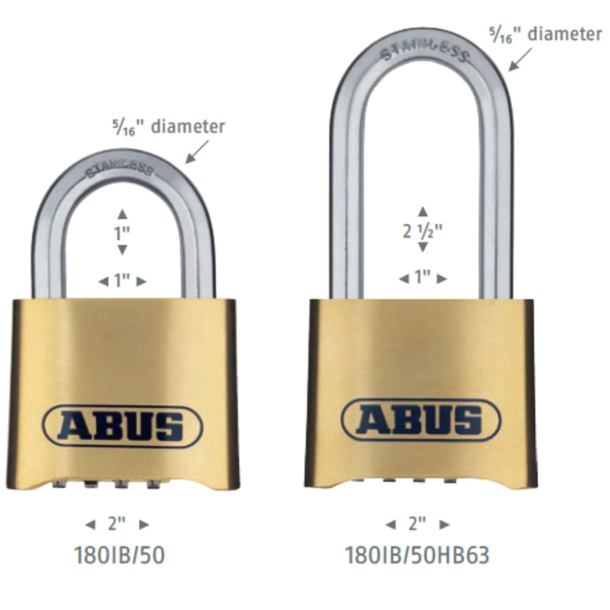 Navy Officer Development School (ODS)  (2-Pack) Marine-Grade Combination Security Set