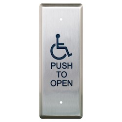 Camden CM-35 door control with single gang mounting