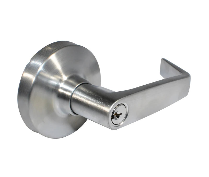 LSDA PD920 Series LR9240 / LR9250 Key-in-Lever Exit Trim – Satin Chrome / Dark Bronze