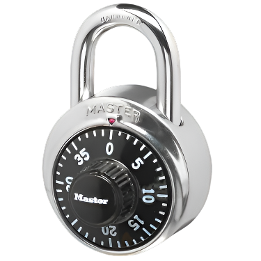 Master Lock No. 1500D Standard Dial Combination Padlock