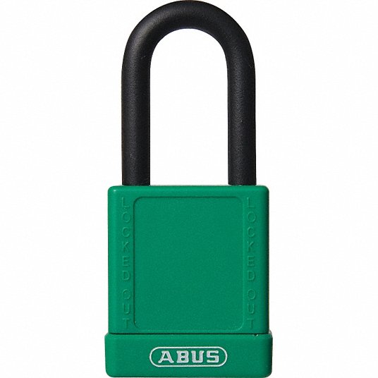 ABUS 74/40 Aluminum Lockout Padlock – OSHA Compliant LOTO Security