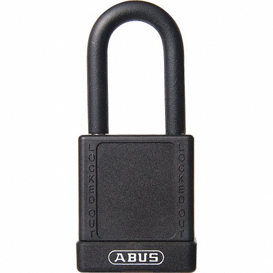 ABUS 74/40 Aluminum Lockout Padlock – OSHA Compliant LOTO Security