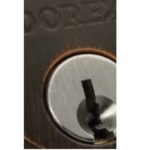 Dorex Circa Lever brass deadbolt for front entry