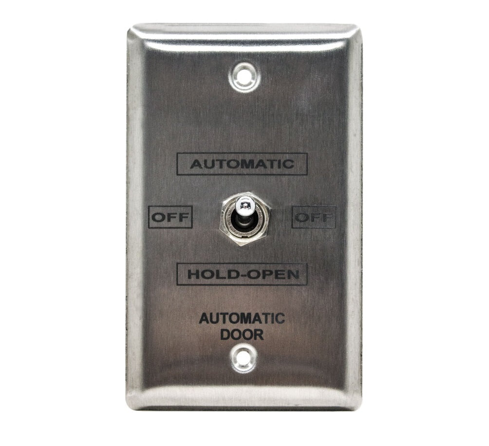 CM-190/195 Series Toggle Switch mounted on standard electrical box