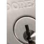 Dorex Circa Lever brass deadbolt for front entry
