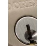 Dorex Circa Lever brass deadbolt for front entry